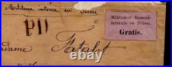 Rarissime Lettre Militaire Francais Internes En Suise / Xb049