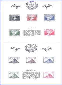 Serie Complete Tresors De La Philatelie 2015+1,20 Burele