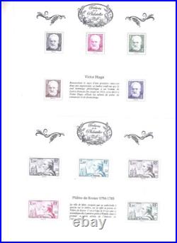 Serie Complete Tresors De La Philatelie 2015+1,20 Burele