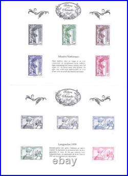 Serie Complete Tresors De La Philatelie 2015+1,20 Burele