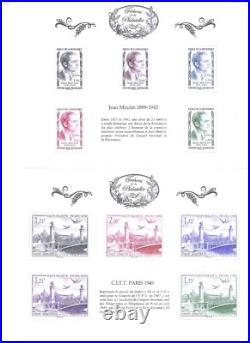 Serie Complete Tresors De La Philatelie 2015+1,20 Burele