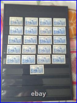 Série coloniale française Pierre et Marie Curie les 21 valeurs neufs