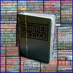 Stock Jumbo 60 Pages De Timbres De France Accumulation 1870-1970