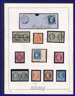 Superbe Lot Napoleon +bordeaux +ceres Obliterations Rrr