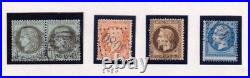 Superbe Lot Napoleon +bordeaux +ceres Obliterations Rrr