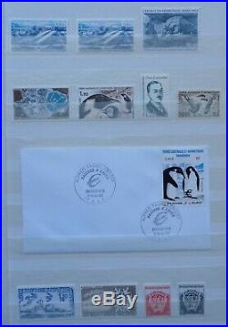 TAAF, Terres australes collection de timbres neufs en classeur (album)