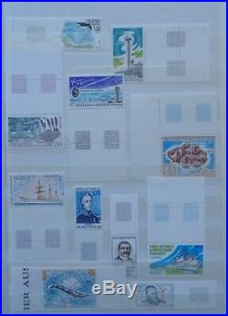 TAAF, Terres australes collection de timbres neufs en classeur (album)