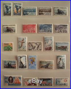 TERRES AUSTRALES COLLECTION TIMBRES NEUFS xx 1956-1972