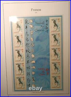 TIMBRES DE FRANCE ANNEE COMPLETE 2006 NEUF LUXE sur feuilles d'album Y & T