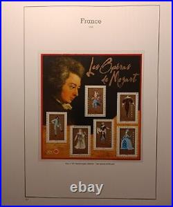 TIMBRES DE FRANCE ANNEE COMPLETE 2006 NEUF LUXE sur feuilles d'album Y & T