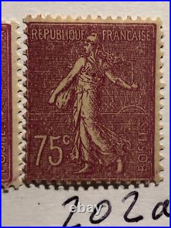 Timbre FRANCE SEMEUSE N° 202a TYPE II NEUF SANS CHARNIERE