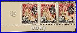 Timbre France 1425 Licorne Blanche signé calve superbe