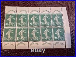 Timbre France 188 Phéna bloc de 10 neuf sans charnière ref KLM 2235