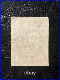 Timbre France Cérès no 6, obl, voisin, cote 1100, filet E tangent préservé