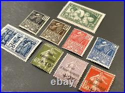 Timbre France Collection Année 1931 complète NEUFS sans charnière MNH