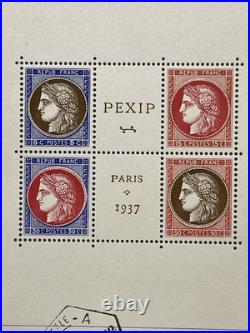 Timbre France Collection Année 1937 complète NEUFS sans charnière inclus Bl