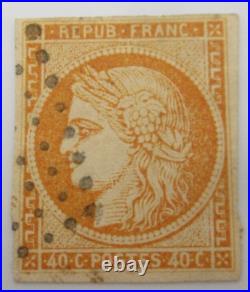 Timbre France N° 5 Ceres Non Dentele