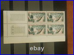 Timbre France Yt 1315b Variété Sans La Couleur Bleu Coin Daté Ref5568