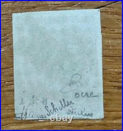 Timbre classique N°48f Ocre. (rare) signé Calves avec certificat. Côte 2600 euros