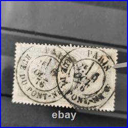 Timbre france oblitéré avant 1900 Lot N 33 Dont Signés Et Obl Rouge Côte 6100 +