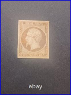 Timbre napoléon iii 16 neuf 1853. Cote 3900. Très rare en neuf