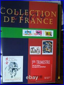 Timbres Collection De France Année Complète 2009 Neufs