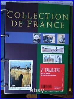 Timbres Collection De France Année Complète 2009 Neufs