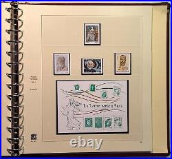Timbres FRANCE neufs Collection 1849 2017 23 albums Safe 3 N°21 2013-2014