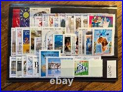 Timbres France 2010 Annee Presque Complete Neufs Mnh