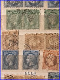 Timbres France, Cérès, Napoléon Bel Ensemble, nuances, types, multiples, obl