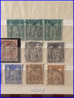 Timbres France, Cérès, Napoléon Bel Ensemble, nuances, types, multiples, obl