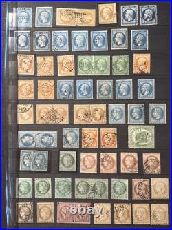 Timbres France Cérès, Napoléon, Sage, Multiples, nuances, obl, millésimes