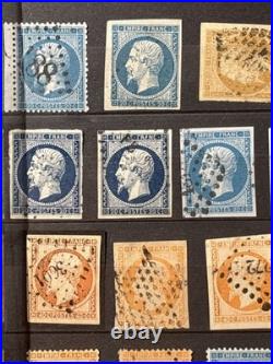 Timbres France Cérès, Napoléon, Sage, Multiples, nuances, obl, millésimes