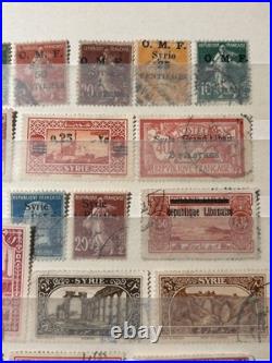 Timbres France Colonies, Syrie Liban Cilicie Alexandrie