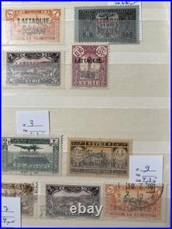 Timbres France Colonies, Syrie Liban Cilicie Alexandrie