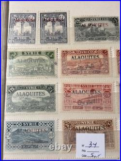Timbres France Colonies, Syrie Liban Cilicie Alexandrie