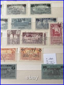 Timbres France Colonies, Syrie Liban Cilicie Alexandrie