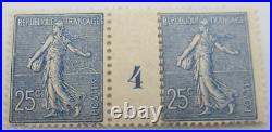 Timbres France N° 132 Millesime 4 Neufs Avec Charniere