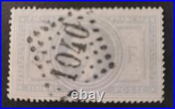 Timbres France N°33 5f Oblitere Numerote Napoleon 5f Empire Laure Cote 1 100