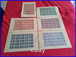 Timbres France Neufs FEUILLES N° 380 A 385 DE 25 TIMBRES LUXE COTE 2300