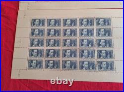 Timbres France Neufs FEUILLES N° 380 A 385 DE 25 TIMBRES LUXE COTE 2300