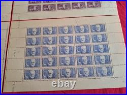Timbres France Neufs FEUILLES N° 380 A 385 DE 25 TIMBRES LUXE COTE 2300