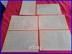 Timbres France Neufs FEUILLES N° 380 A 385 DE 25 TIMBRES LUXE COTE 2300