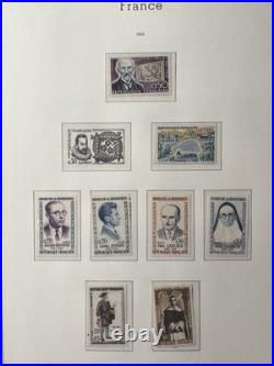 Timbres France, Neufs dans album pochettes 1960/1972, très bel état