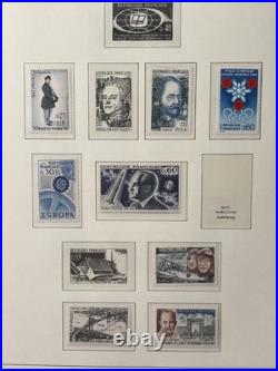 Timbres France, Neufs dans album pochettes 1960/1972, très bel état