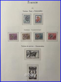 Timbres France, Neufs dans album pochettes 1960/1972, très bel état