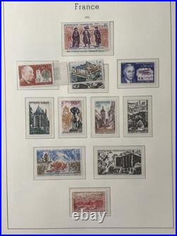 Timbres France, Neufs dans album pochettes 1960/1972, très bel état