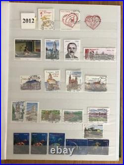 Timbres France Oblitérés Année Complète 2012 95 Timbres
