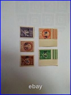 Timbres France Pétain, Lot De 5 Timbres Non Oblitérés