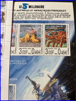 Timbres France, Terres Australes Modernes, Blocs